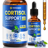 Vivcmin 10in1 cortisol supplement bottle for daily stress support.