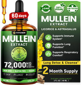 vivcmin Mullein Drops bottle for daily respiratory support
