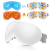 Viverde Eye Massager front view with heat and cooling therapy for relief.