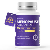 VIVI Youth Menopause bottle front shows daily comfort support.