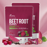 VivoNu Beet Root Gummies bottle front for daily energy support