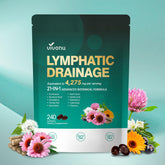 VivoNu Lymphatic Drainage Softgels front bottle for daily on-the-go support.