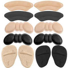 Viybtue heel grips for women, secure fit and comfortable high heel experience