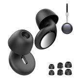 VKROBAG earplugs in a compact case for easy carry and quick access