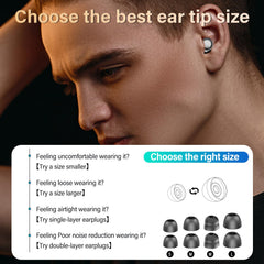 VKROBAG earplugs are washable and ready for reuse to reduce waste