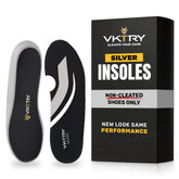 VKTRY Silver Performance Insoles carbon fiber construction enhances energy return during runs
