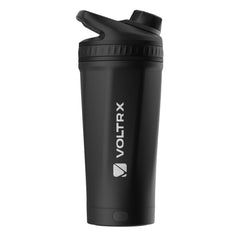 VOLTRX ChillMix bottle in obsidian black for odor-free hydration on the go