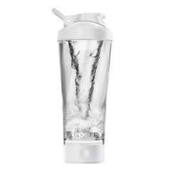 Voltrx premium electric shaker bottle with sleek design for on the go protein shakes.