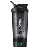 VOLTRX Protein Shaker Bottle USB-C rechargeable motor in action for quick, lump-free blends.