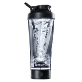 VOLTRX VortexBoost bottle cap closeup shows leak-proof seal for on-the-go shakes.