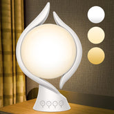 Voraiya Light Therapy Lamp on a desk delivering a bright start to the day