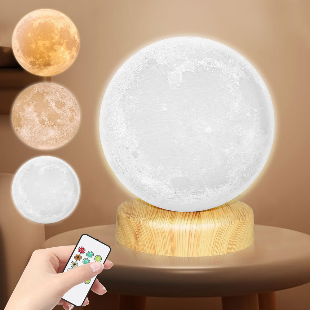 Voraiya RscCleaner lamp front view with moon design for stylish home use