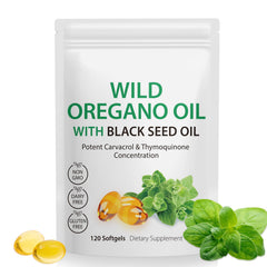 Vortexonix Oil of Oregano softgels bottle supports immune-friendly daily use.
