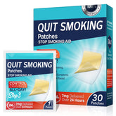 Vortexonix quit-smoking patch Step 3 on-skin delivers steady release to curb cravings.
