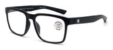 V.W.E. progressive no-line top view for seamless distance clarity in daily tasks.