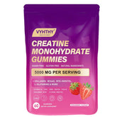 VYHTHY Creatine Gummies strawberry bottle for daily gym workouts
