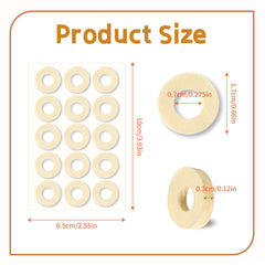 VYNFLICK corn pads hollow center design relieves toe pressure.