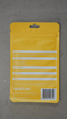 Vytadose patch on arm demonstrates discreet energy support.