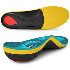 WalkHero heavy-duty orthotics insoles provide durable all-day support.