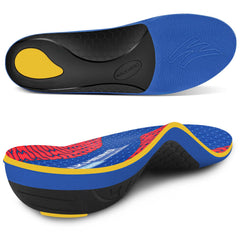 WalkHero plantar fasciitis insole with deep heel cup provides stable support for daily wear.