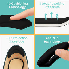 Walkize adhesivo antideslizante mantiene las plantillas en su lugar sin dañar los zapatos