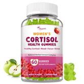 Wanish front packaging showing apple-flavored vegan gummies and benefits