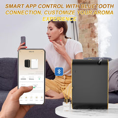 Wankeer 350ml capacity reservoir for long-lasting fragrance.
