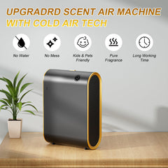 Wankeer wall mount installation for space-saving aroma diffusion.