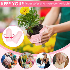 Wanmu easy-trim finger cots let you tailor length for a secure fit.