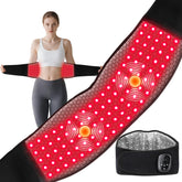 WAPAG red light therapy belt front view for torso coverage and daily comfort.