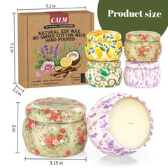 WarmEmbrace rose and sandalwood candle with floral woody notes