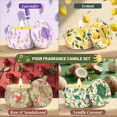 WarmEmbrace vanilla coconut candle for creamy, cozy moments