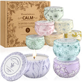 WarmEmbrace vanilla candle tin for cozy evenings at home