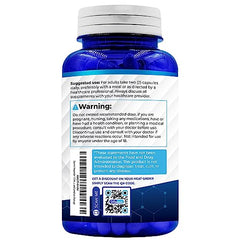 90-day supply label on We Like Vitamins bottle highlighting high dosage for circulation.