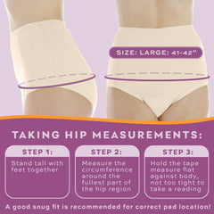Wearever full-cut beige underwear in size L supports comfortable daily wear.