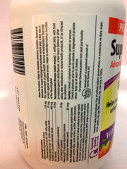 Webber Naturals Super Prostate Costco-exclusive packaging highlights one-a-day formula.