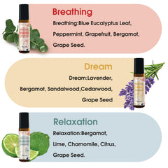 WECONA lavender blend roll-on bottle for relaxing aroma at home or work