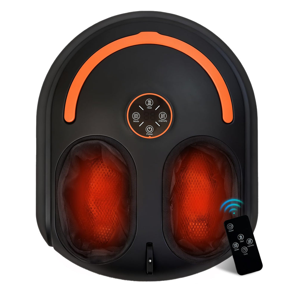 Wedpun Shiatsu Foot Massager front view with ergonomic silhouette for home relaxation