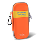 weefla empty hard-shell case holds two EpiPen injectors securely for travel
