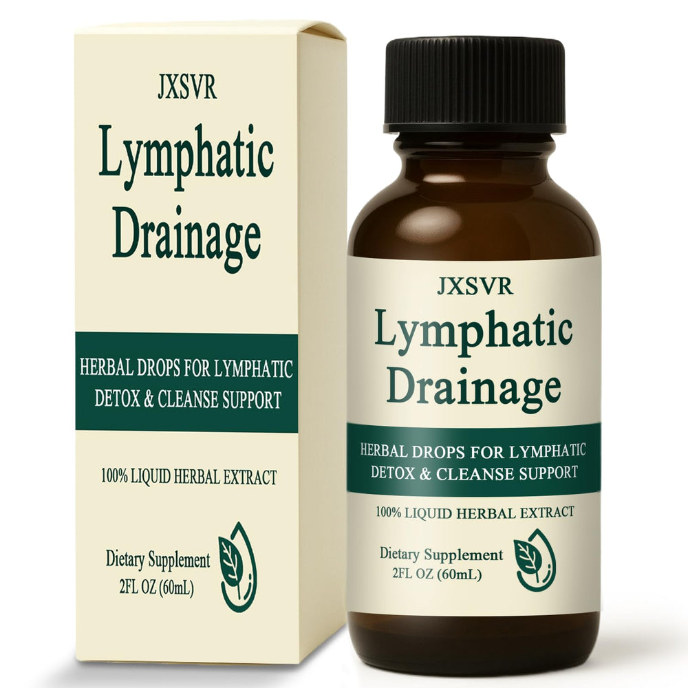WEERSHUN Nuflos bottle front shows the lymphatic drops for daily wellness support.