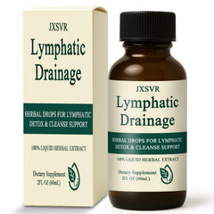 WEERSHUN Nuflos bottle front shows the lymphatic drops for daily wellness support.