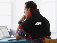 Close-up of WEETALL dual-chip LED beads delivering red and near-infrared light for versatile relief.