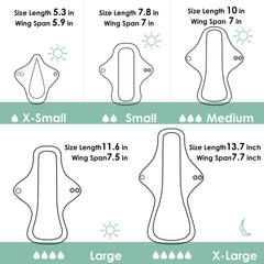 Wegreeco pad with non-slip silicone dots for secure wear