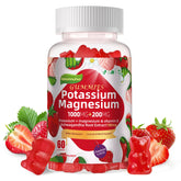 Wekannufod potassium magnesium gummies bottle ready for daily use