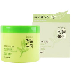 WELCOS Kwailnara massage cream application demonstrates soft massage for blood circulation support