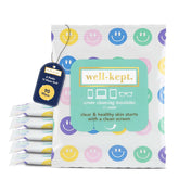 Well-Kept Wipes 6-pack front view for quick, streak-free screen cleaning on-the-go