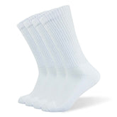WELL KNITTING diabetic crew socks mid-calf for all-day comfort and supportive fit.