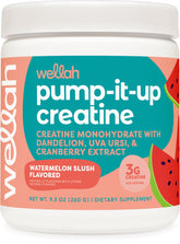 Wellah Creatine Watermelon Slush bottle ready for daily workouts