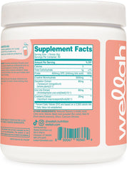 Wellah Creatine for Women NSF GMP certification label on packaging ensures quality.