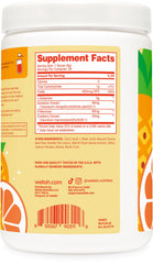 Wellah L-Glutamine Tropical Punch ingredients highlight flavor and extracts.